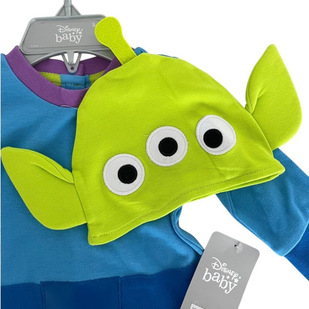 Disney Store Disney Baby Toy Story Alien Stretchie Sleeper Baby Costume 3-6M - Picture 5 of 9